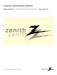 Zenith H27E35DT 27" TV