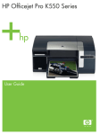 HP Officejet Pro K550 InkJet Printer