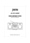 Jwin JXCD4300 CD Shelf System