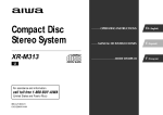 Aiwa XR-M313 CD Shelf System