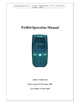 Unitech PA960 Portable Terminal