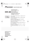 Pioneer IDK-80 iPod Dock Remote Control for Elite Receiver (12562832951)