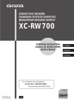 Aiwa XC-RW700 2-Disc CD Recorder
