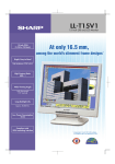 Sharp LL T15V1 (White) 15" LCD Monitor