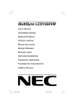 NEC MultiSync LCD1550VM 15" LCD Monitor