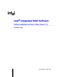 Intel SRCMR Ultra160 SCSI (srcmru) SCSI Controller