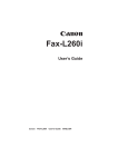 Canon FAX-L260i Plain Paper Laser
