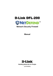 D-Link DFL-200 Firewall