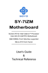 Soyo SY-7IZM Motherboard