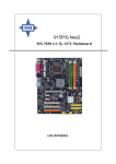 MSI 915P Neo2 Platinum 54G Motherboard