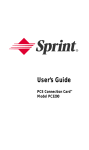 Sprint PCS Connection Card AirPrime PC3200 (PC3200HK) Modem