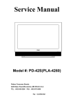 Polaroid PLA-4260 Television