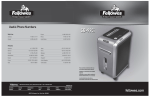 Fellowes SB-99Ci Shredder