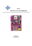 MSI KT6V-LSR Motherboard