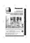 Panasonic PV-C1333 13 in. TV/VCR Combo