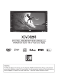 Dual XDVD8265 Car Video Player