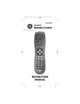 GE RM24927 Remote Control