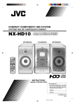 JVC NX-HD10 CD Shelf System
