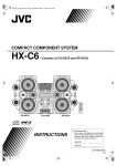 JVC HX-C6 Shelf System