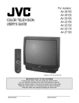 JVC AV-36150 36" TV