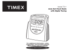 Timex Auto-Set Dual Alarm Digital Clock Radio - Timex%20Auto