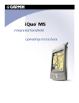 Garmin iQue M5 GPS Receiver