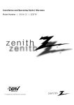 Zenith D60WLCD 60" Rear Projection HDTV