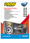 Philips FWC550 Shelf System