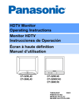 Panasonic CT-36HL43 36" TV