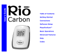 Rio Carbon MP3 Player - RioCarbonPlaysForSure