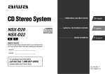 Aiwa NSX-D22 CD Shelf System