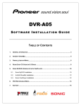 Pioneer DVR A05 DVD