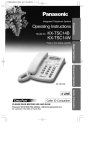 Panasonic KX TSC14B Corded Phone (KX