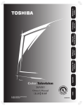 Toshiba 36AX61 36" TV