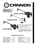 Cannon Mag 10ts Tournament Series Electronic Downrigger