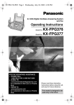 Panasonic KX-FPG376 Plain Paper Thermal transfer Fax
