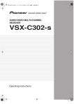 Pioneer VSX-C302 5.1 Channels Receiver