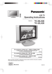 Panasonic TC-32LX20 32 in. HD