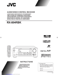 JVC RX-884V Receiver