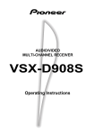 Pioneer VSX-D908S Receiver