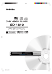 Toshiba SD-1810 DVD Player