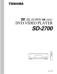 Toshiba SD-2700 DVD Player