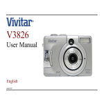 Vivitar ViviCam 3826 Digital Camera