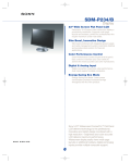 Sony SDM-P234/B Television