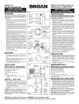 Broan-NuTone Broan 6", 90 CFM Room to Room Fan, Model 512