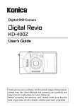 Konica Revio KD-400Z Digital Camera