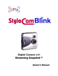 SiPix StyleCam Blink II Digital Camera