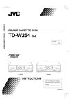 JVC TD-W254 Single Cassette Deck