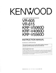 Kenwood KRF-V5060D Receiver