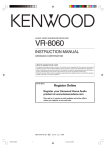 Kenwood VR-8060 6.1 Channels Receiver